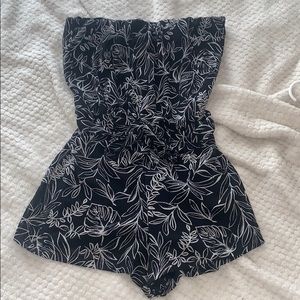 Strapless Romper